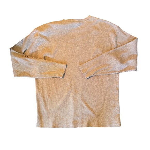 Vintage Reebok Denver Broncos Waffle Knit Thermal Shirt 2XL - Picture 6 of 6